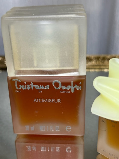 Coffret de parfum Tristano Onofri Femme Vintage années 1980 Allemagne de l'Ouest édition originale