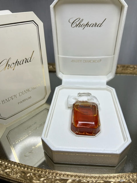 Happy Diamonds Chopard pure parfum 7,5 ml. Crystal bottle. Original 1986