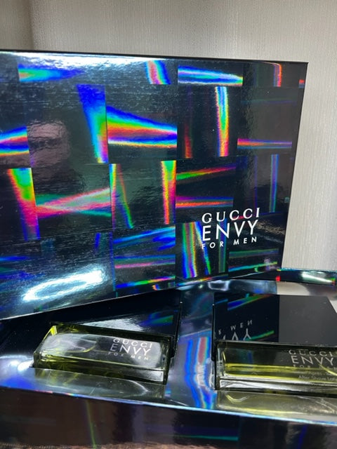 Envy for Men Gucci perfume set edt 100 ml/AR 100 ml. 1998 edition