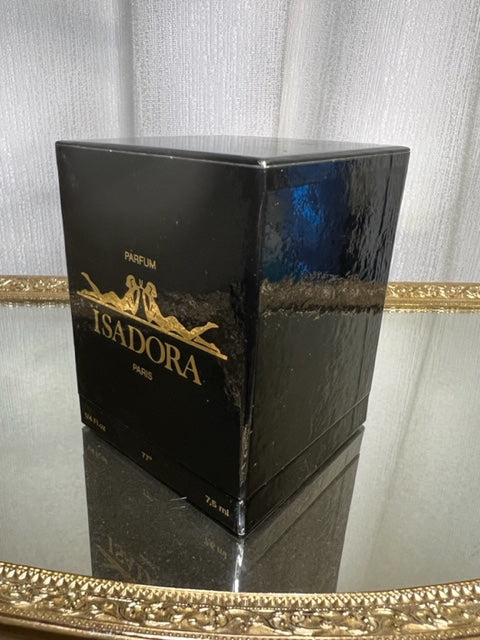 Isadora Isadora pure parfum 7,5 ml. Vintage. Crystal bottle. Sealed bottle.