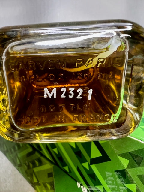 Vetiver Carven (1957) edt 120 g (120 ml). Vintage années 70. Flacon scellé