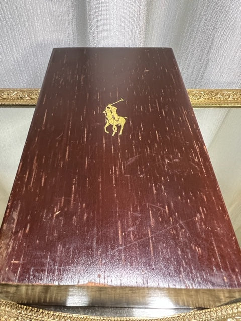 Ralph Lauren Polo Green. 100 ml edt Vintage luxury edition 1978 wooden box. Rare, best.