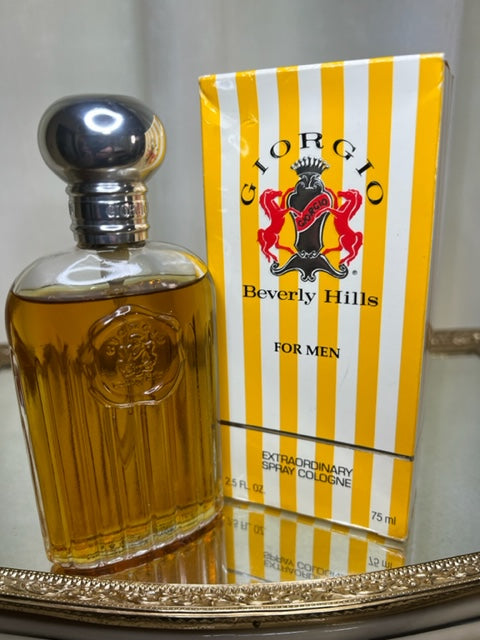 Giorgio for Men Giorgio Beverly Hills eau de Cologne extraordinaire 75 ml. Vintage 1984