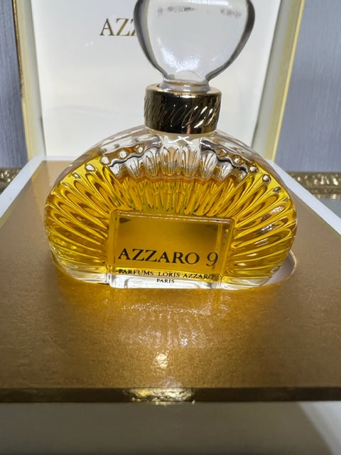 Azzaro 9 Azzaro extrait 7,5 ml. Rare vintage 1984. Sealed crystal