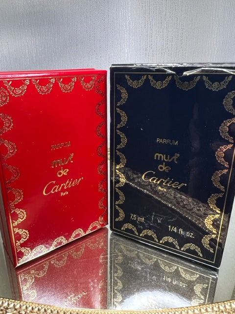 Must de Cartier parfum pur 7,5 ml. Vintage 1981. Flacon scellé