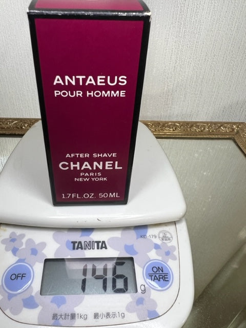 Chanel Antaeus après-rasage 50 ml. Édition Vintage 1986 New York. Flacon scellé