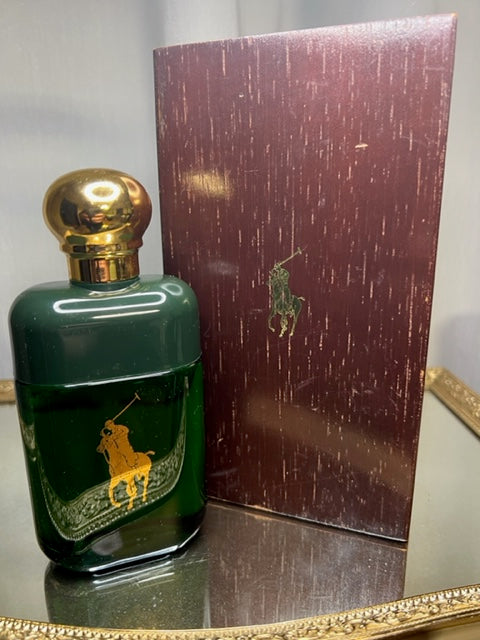 Ralph Lauren Polo Green. 100 ml edt Vintage luxury edition 1978 wooden – My  old perfume