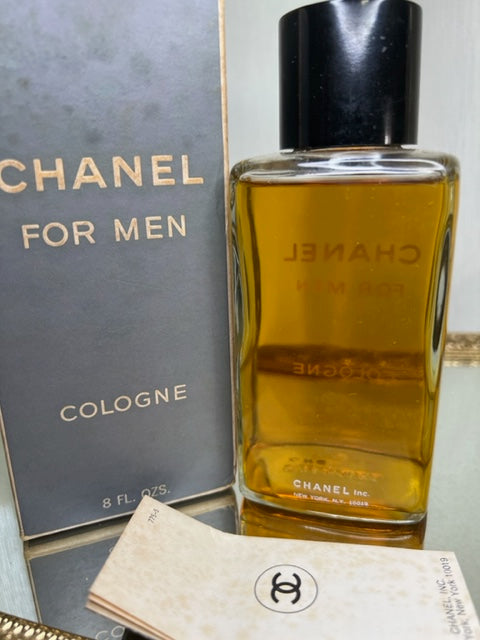 Chanel For Men (Pour Monsieur) original first edition 1960s. edc 246 ml.