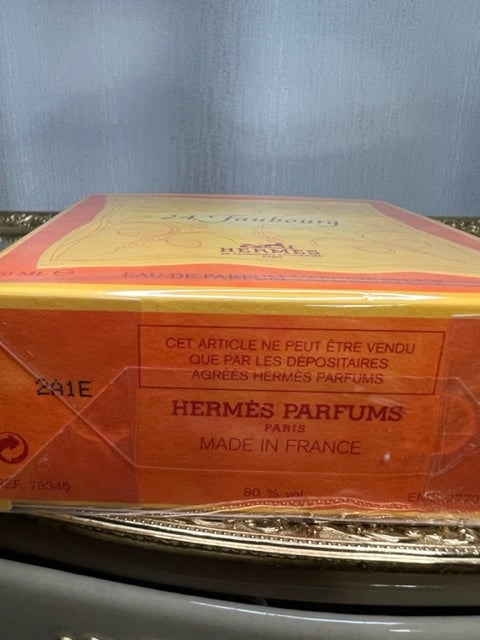 24 Faubourg Hermes edp 50 ml. Rare, vintage first edition. Sealed