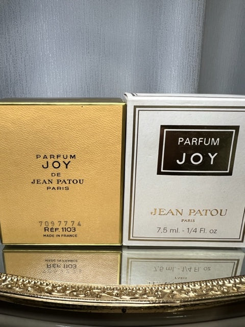 Joy Jean Patou extrait 7 ml. Rare, vintage 79s. Sealed – My old