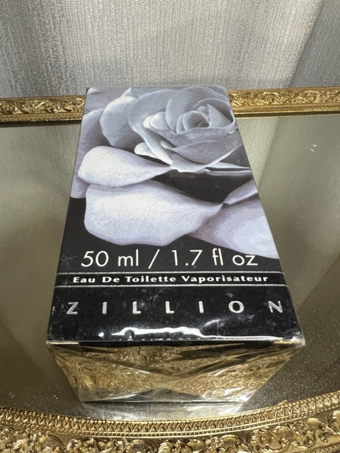 Zillion 50 ml edt parfums Vitessence. Sealed Rare, vintage 1990