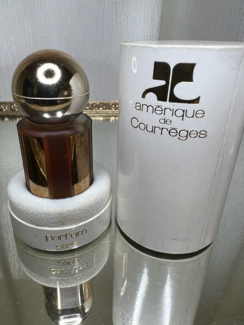 Amerique de Courreges pure parfum 7 ml. Vintage 1974. Sealed bottle