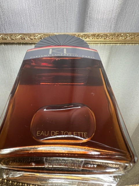 KL Karl Lagerfeld edt 125 ml. Vintage 1983. Boîte sans