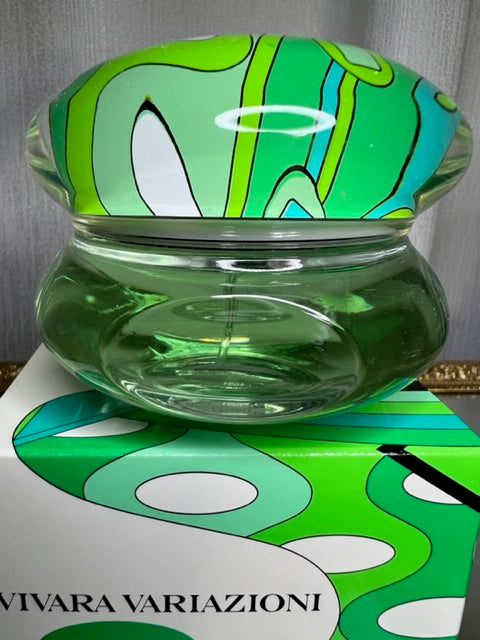 Emilio Pucci Vivara Variazioni Verde Eau De Toilette 50 ml. Vintage first edition.