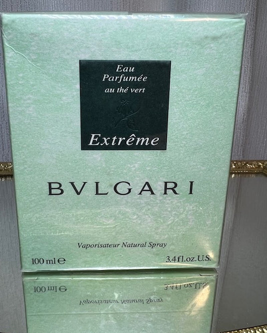 Bvlgari Eau Parfumee au The Vert Extreme edp 100 ml. Vintage 1996 original.