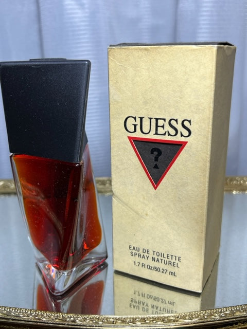 Guess Guess edt originale 50 ml. Rara, prima edizione vintage. Bottiglia sigillata.