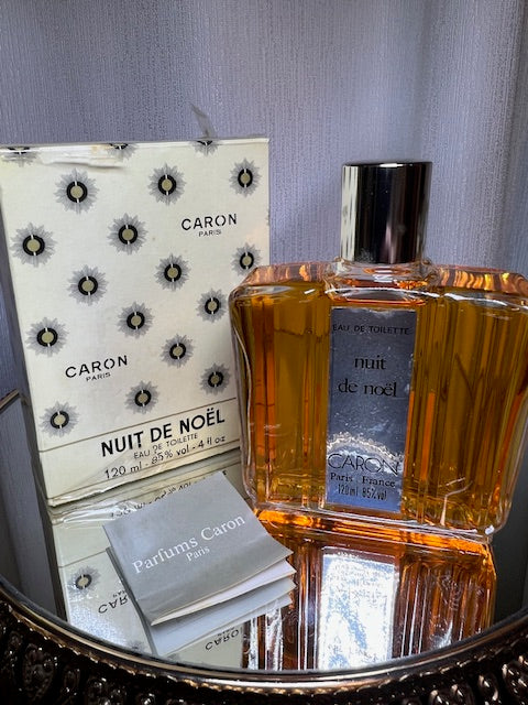 Nuit de Noel Caron edt 120 ml. Rare, vintage 1970s. Not used/full best condition