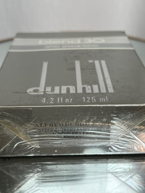 Blend 30 Alfred Dunhill Lotion après-rasage tonique 125 ml. Rare, millésime 1978. Scellé.