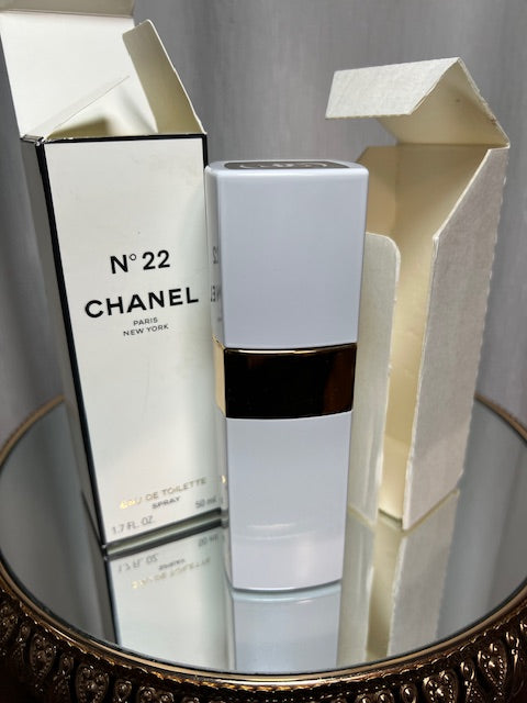 Chanel no 22 edt 50 ml vintage 1990. Full/not used. Superb