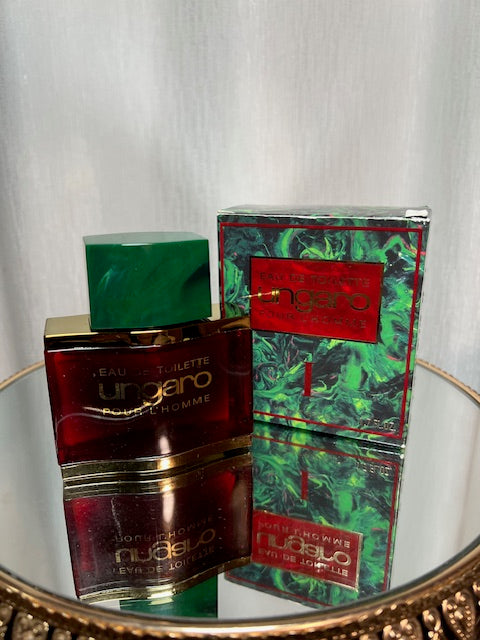 Ungaro pour L'Homme Emanuel Ungaro edt 50 ml. Rare vintage 1991. Plein.