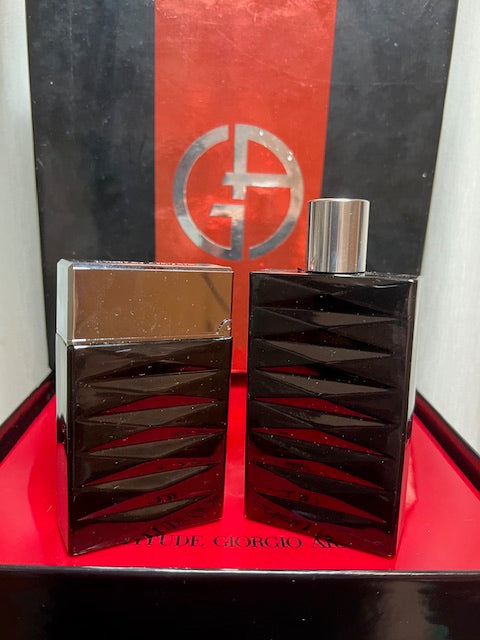 Attitude Armani perfume set edt 50 ml + apres rasage 75 ml. Full/not used. Vintage original first edition