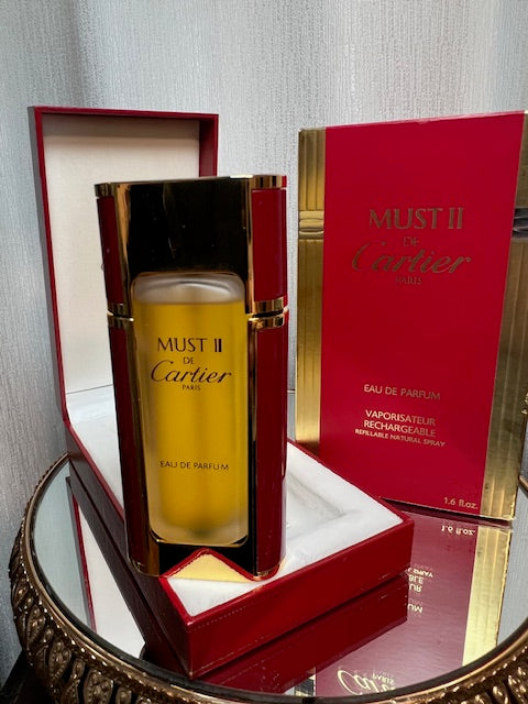 Must de Cartier II edp 50 ml vintage.