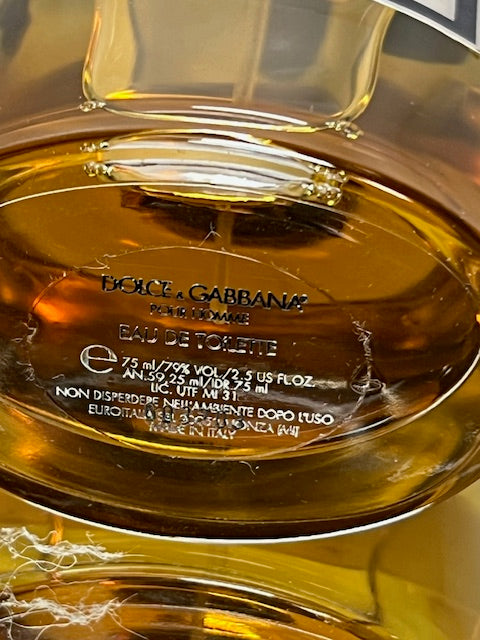 Dolce Gabbana Pour Homme edt 75 ml edizione vintage Italia