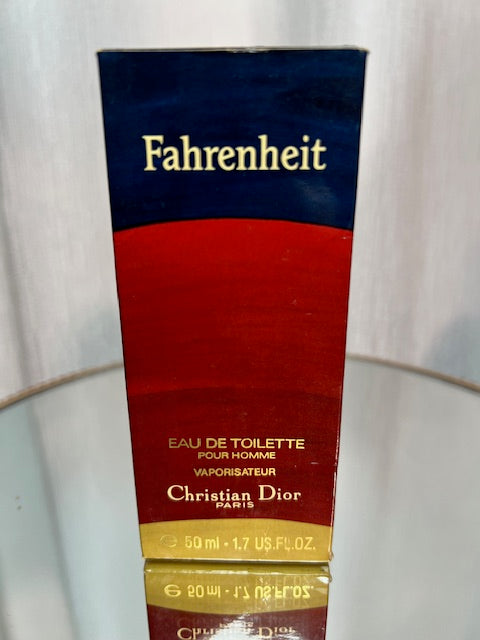 Fahrenheit Dior edt 50 ml vintage 1989.