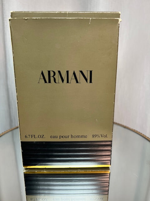 Armani Pour Homme edt 200 ml vintage 1984 original.