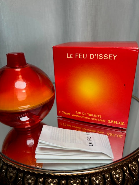 Le Feu d'Issey Issey Miyake edt 75 ml. Rare vintage 1998.