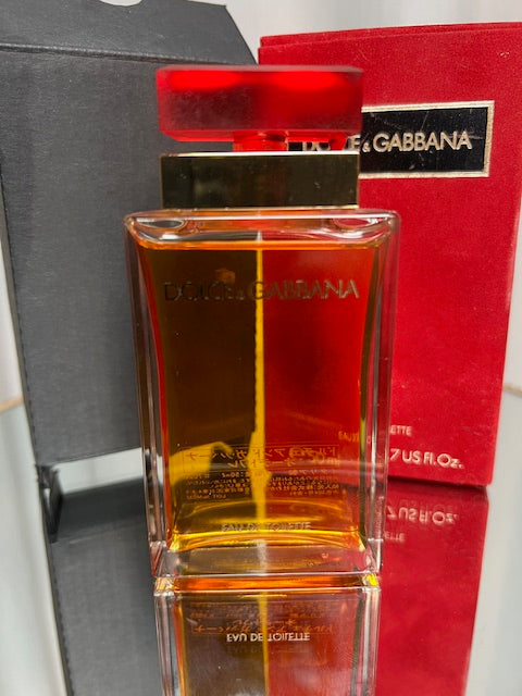 Dolce Gabbana red original edt 50 ml. Rare vintage.