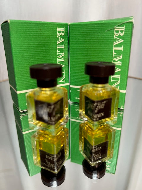 Alma in Vent Vert extrait 2 perfums set. Vintage 1970s