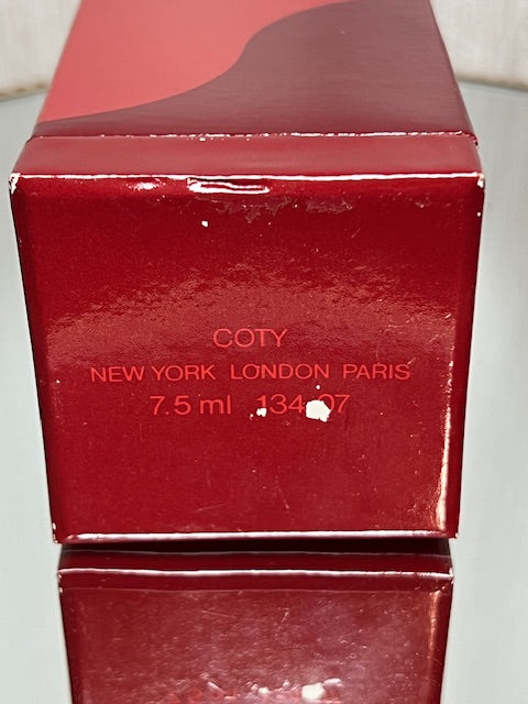 Coty Sophia extrait 7,5 ml vintage 1980. Flacon scellé