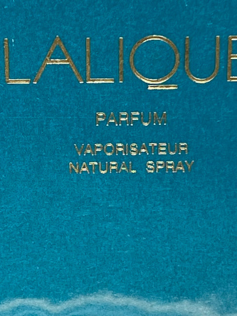 Lalique Lalique extrait 10 ml vintage gold case. Sealed