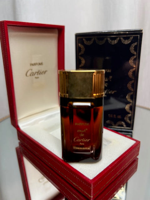 Must de Cartier extrait 7,5 ml vintage 1981 original.