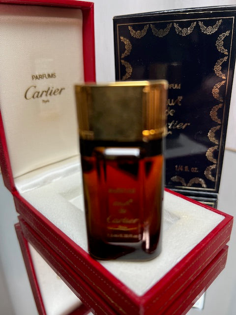 Must de Cartier extrait 7,5 ml vintage 1981 original.