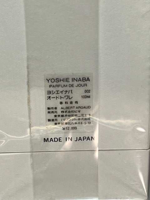 Yoshie Inaba Parfum de Jour edt 100 ml vintage 1980s, sealed