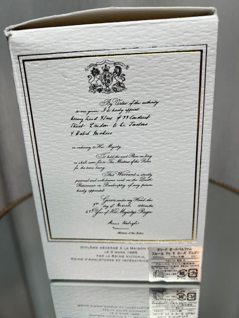 Creed Fleur de the Rose Bulgare collezione privata 250ML vintage 1990.