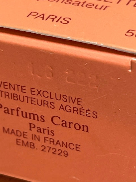 Caron Bellogia edt 50 ml vintage anni '70.