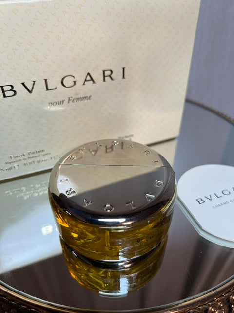 Bvlgari Pour Femme edp 25 ml in lather case gift set vintage