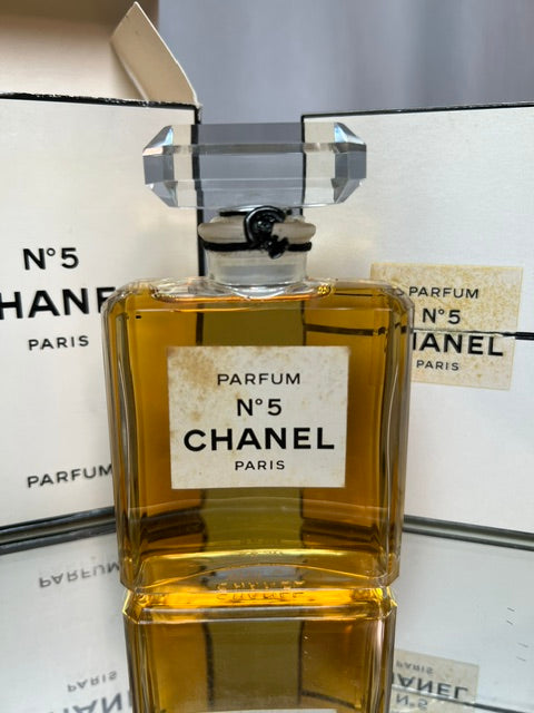 Chanel no 5 extrait 56 ml vintage 1970. Sealed bottle