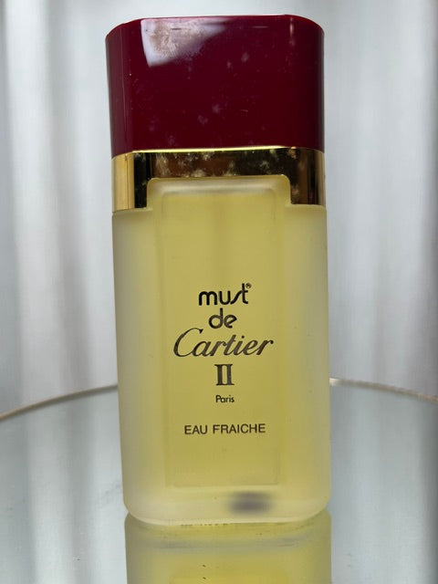 Must de Cartier II Fraiche 100 ml vintage 90s