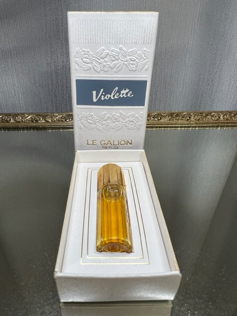 Violette Le Galion extrait 3,75 ml. Rare, vintage 1970. Flacon scellé
