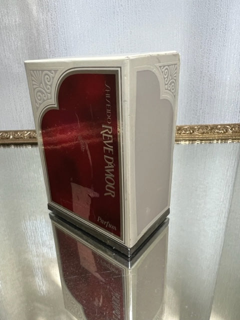 Rêve d'Amour Shiseido pur parfum 15 ml. Rare, parfum de musée vintage 1976. Flacon en cristal scellé.
