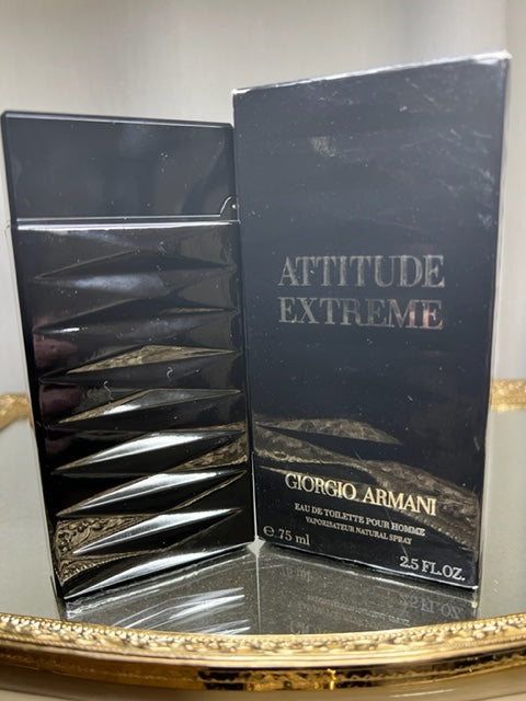 Attitude Extreme Giorgio Armani edt 75 ml. Rare first edition Sealed/full bottle