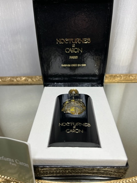 Nocturnes de Caron pure parfum 15 ml. Rare vintage 1981 original edition. Sealed bottle