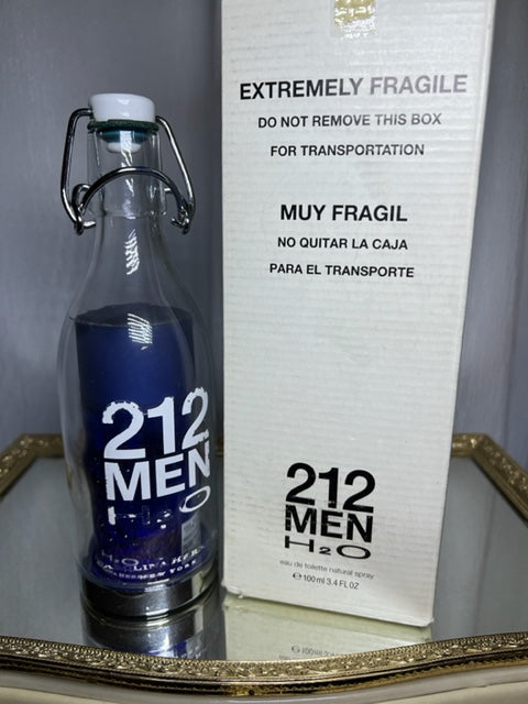 212 H2O Men Carolina Herrera edt 100 ml. Rare vintage 2003. Sealed.