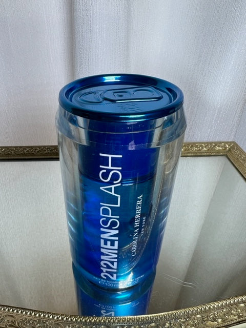 212 Men Splash Carolina Herrera edt 100 ml. Vintage 2007 original