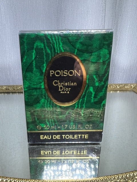 Poison Dior edt 50 ml. Vintage 1989. Scellé
