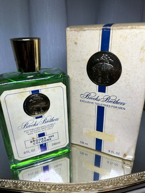 Brooks Brothers Brooks #44 Eau de Cologne pour Homme 236 ml. Années 1970 (Vintage)